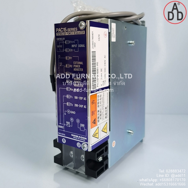 PAC15P006081-P0 | Shimaden Thyristor Power Regulator (1)